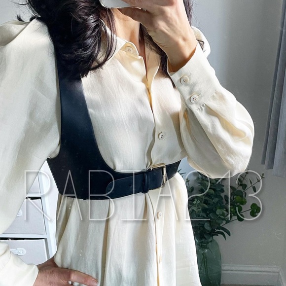 LAST 1!🔥BLOGGERS FAV🔥 ZARA HARNESS BELT - Picture 9 of 16